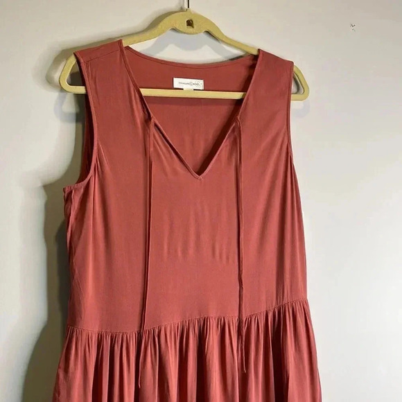 Treasure & Bond Brown Summer Dress - Picture 6 of 10